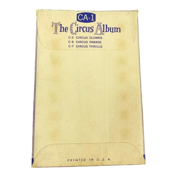 Vintage Tru Vue Film Cards Circus‎ CA-1 1954 3 Pack - Picture 3 of 6